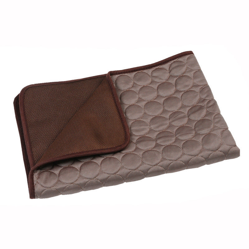 Cooling Ice Silk Pet Mat for Cats and Dogs