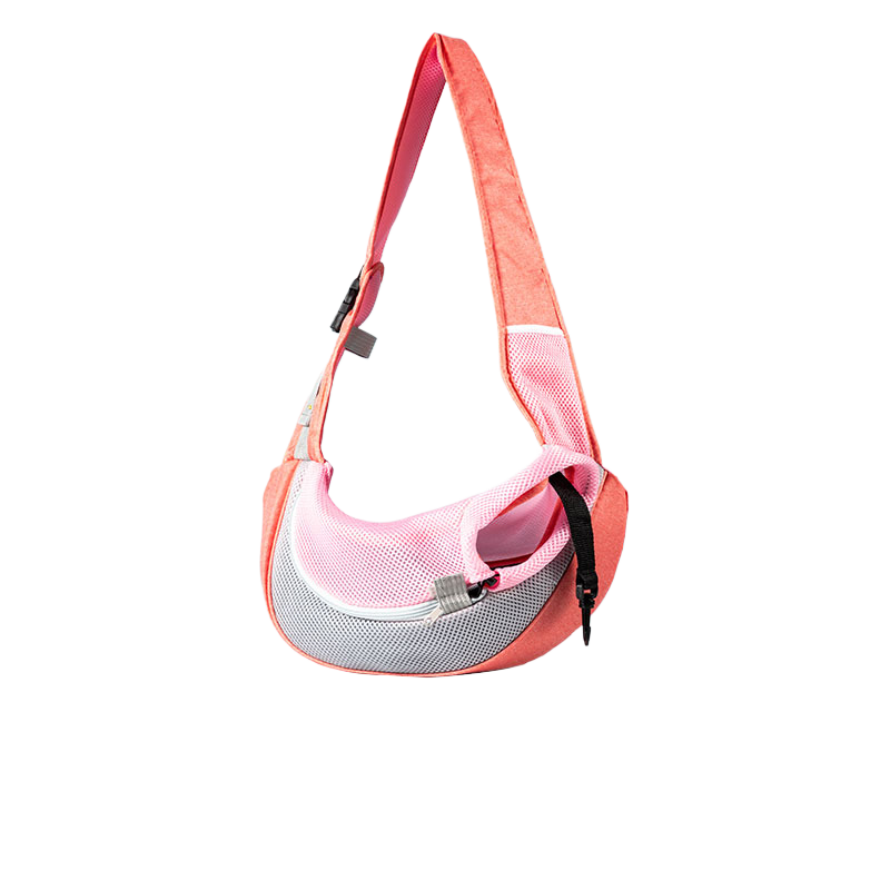 Pet Mesh Carrier Bag with Adjustable Strap