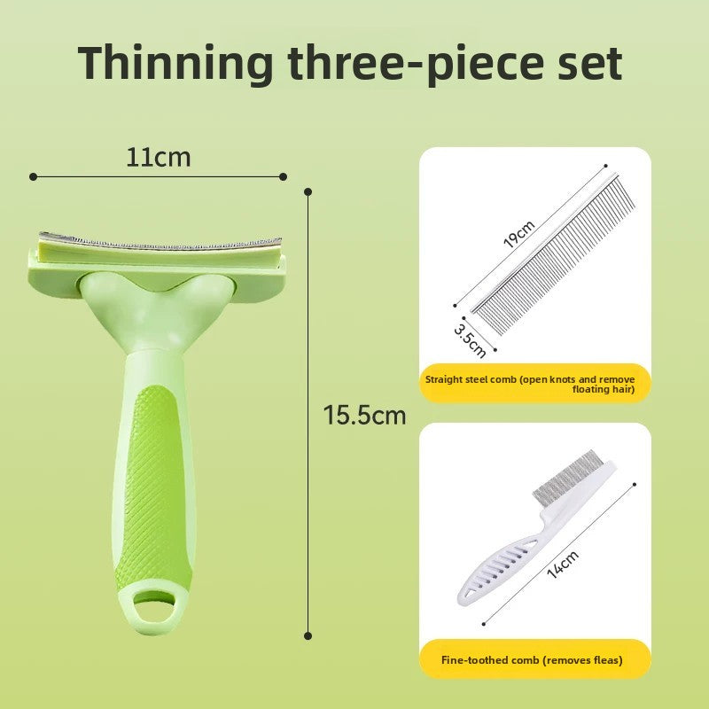 Multipurpose Pet Grooming Comb for Cats and Dogs