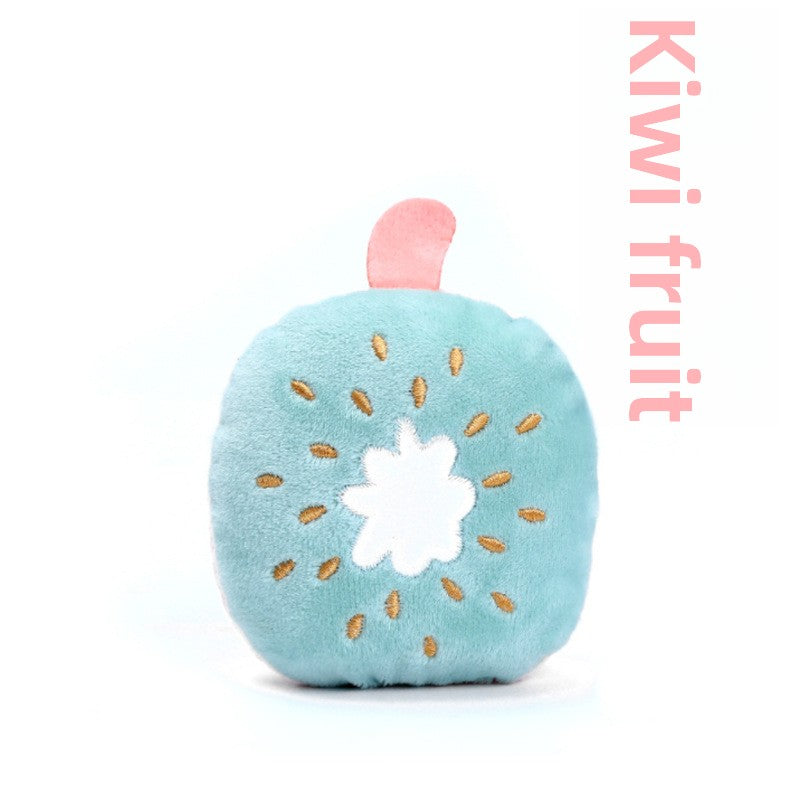 Fruit Shape Plush Pet Toys