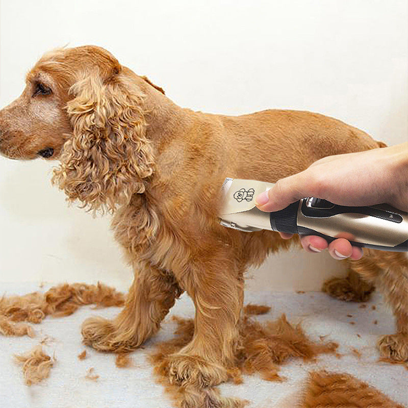 Pet Electric Hair Clipper Ceramic Blade Grooming Tool