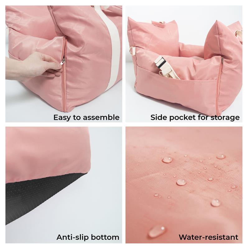Removable Washable Pet Car Bed