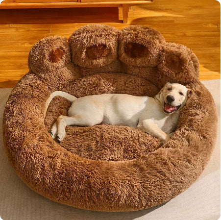 Cozy Flannel Pet Bed for Cats and Dogs