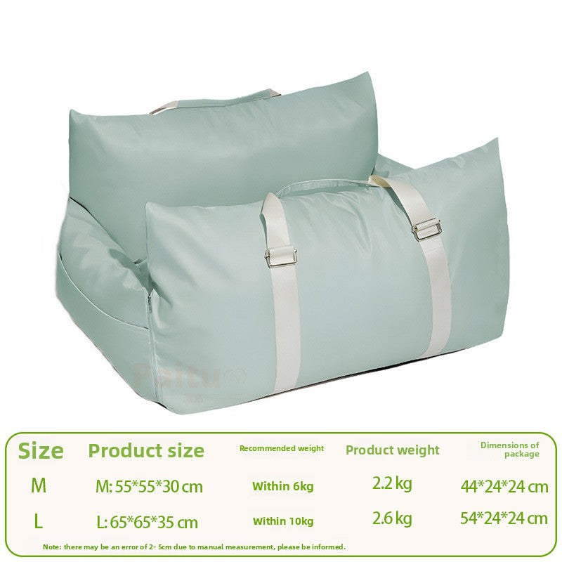 Removable Washable Pet Car Bed