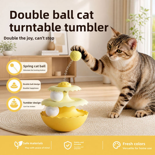 Macaron Cat Self-Entertainment Toy