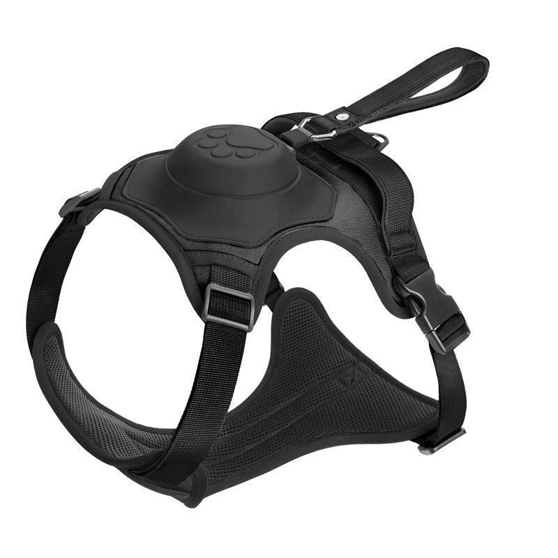 Retractable Dog Leash Vest Harness for Medium Large Pets