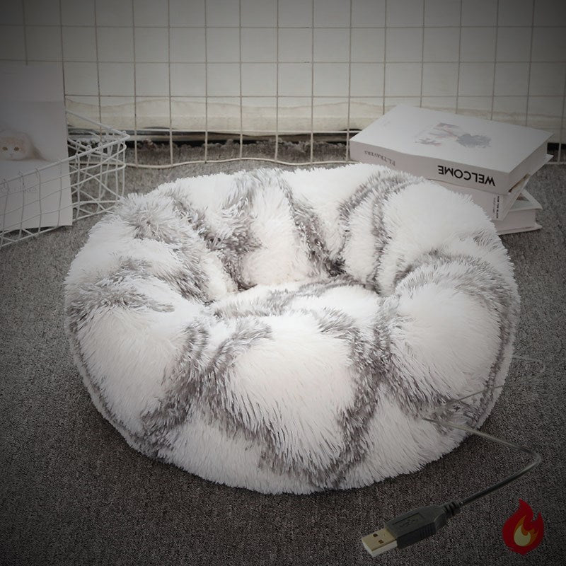 USB Heated Pet Bed Cat Dog Warming Nest