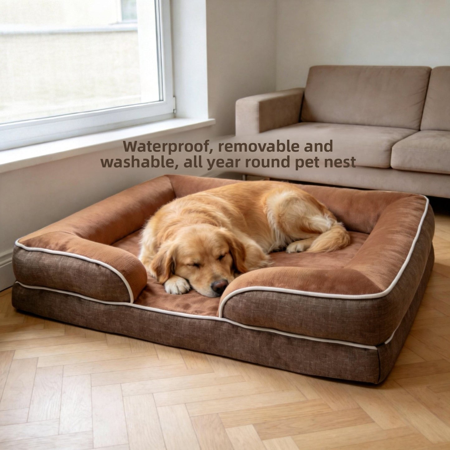 Washable Waterproof Pet Bed