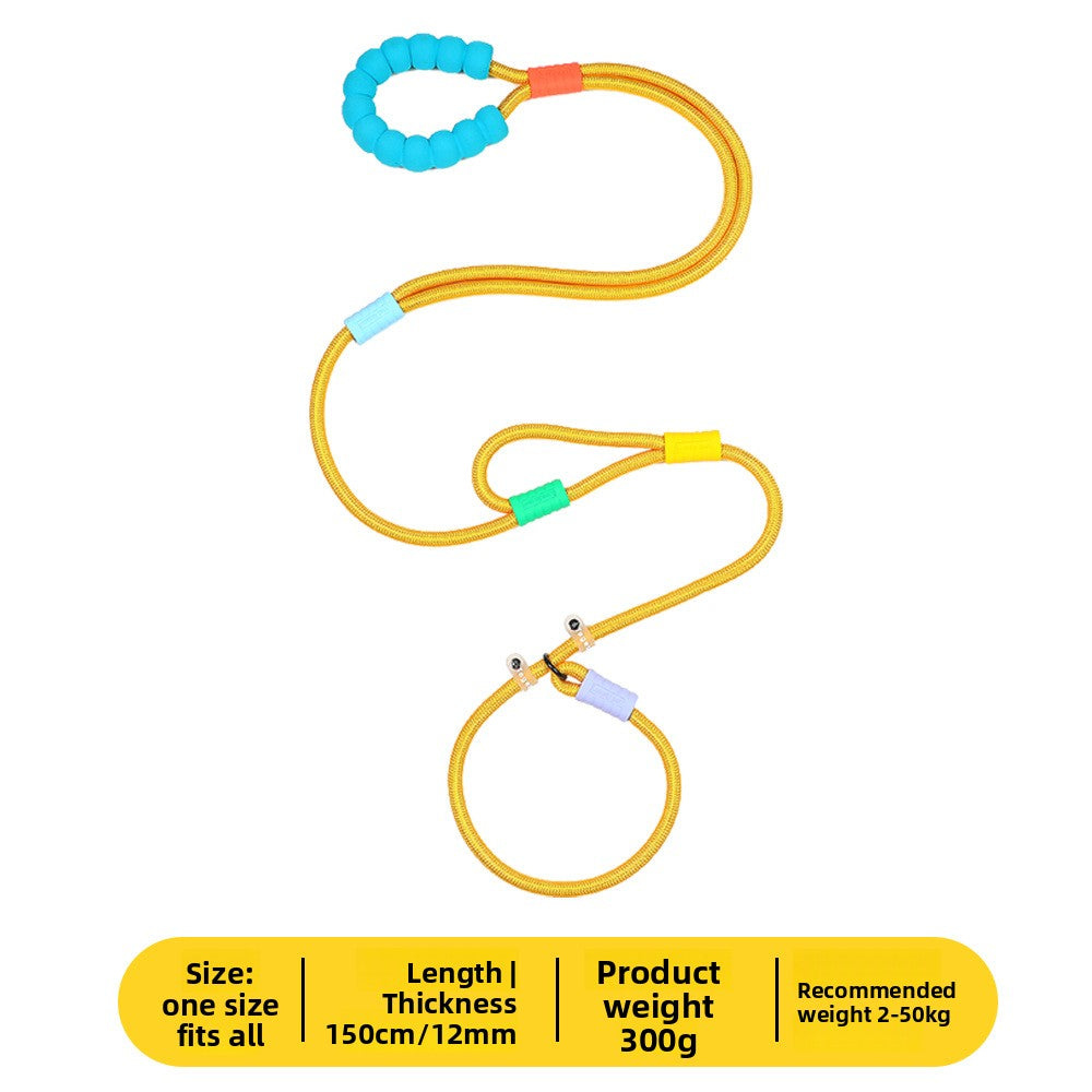 Dopamine Color Pet Leash and Collar Set