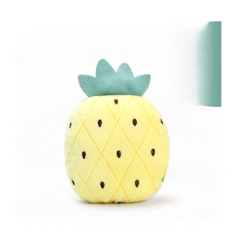 Fruit Shape Plush Pet Toys