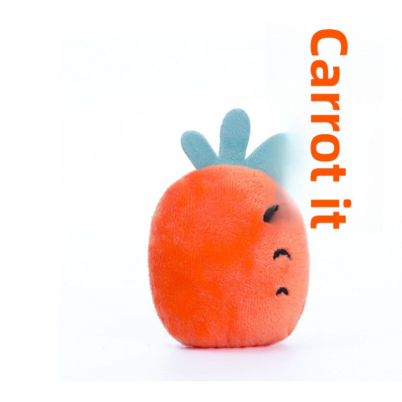 Fruit Shape Plush Pet Toys