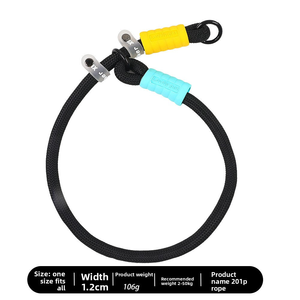 Dopamine Color Pet Leash and Collar Set