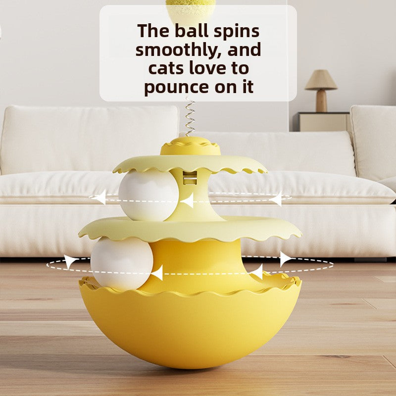 Macaron Cat Self-Entertainment Toy