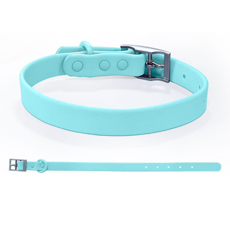 Custom Silicone Pet Leash with Name Tag