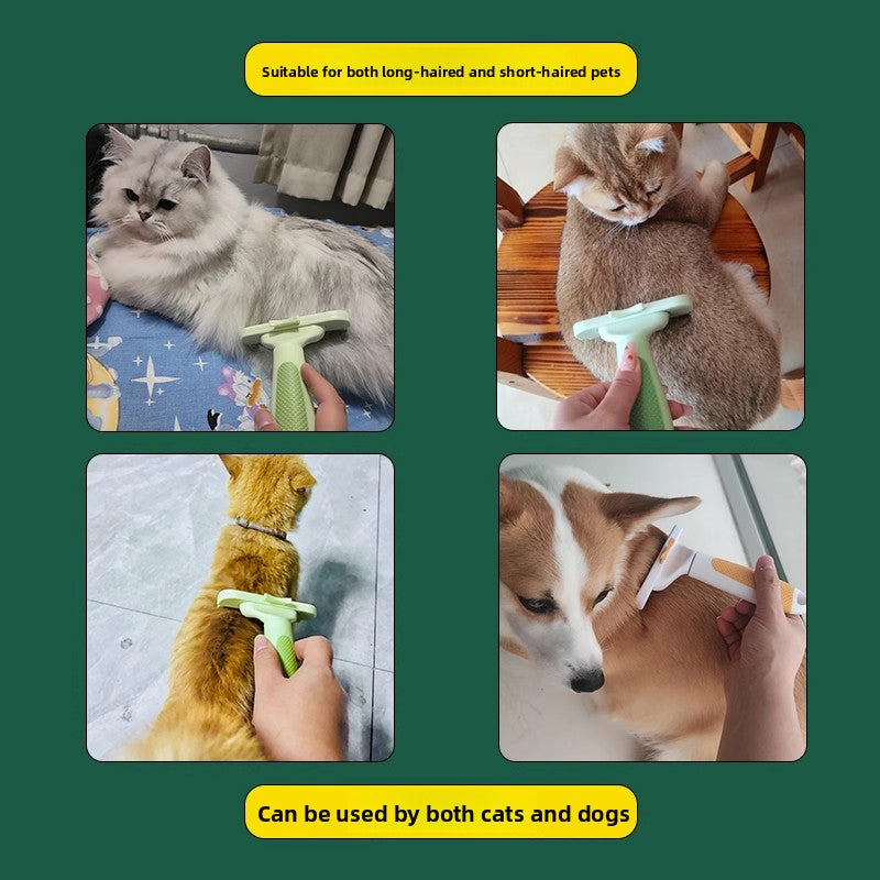 Multipurpose Pet Grooming Comb for Cats and Dogs