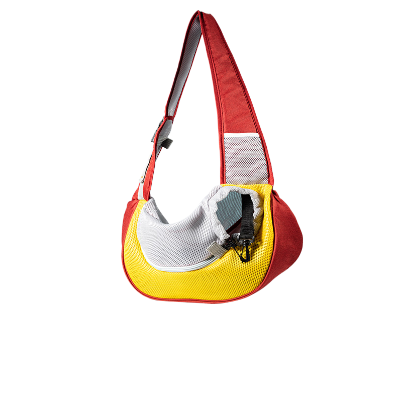 Pet Mesh Carrier Bag with Adjustable Strap
