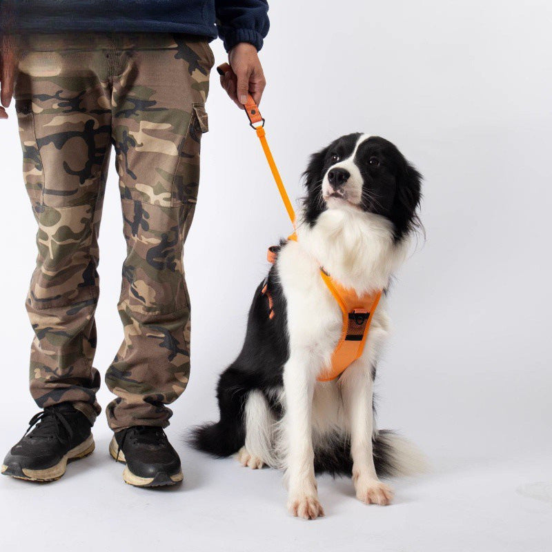 Retractable Dog Leash Vest Harness for Medium Large Pets